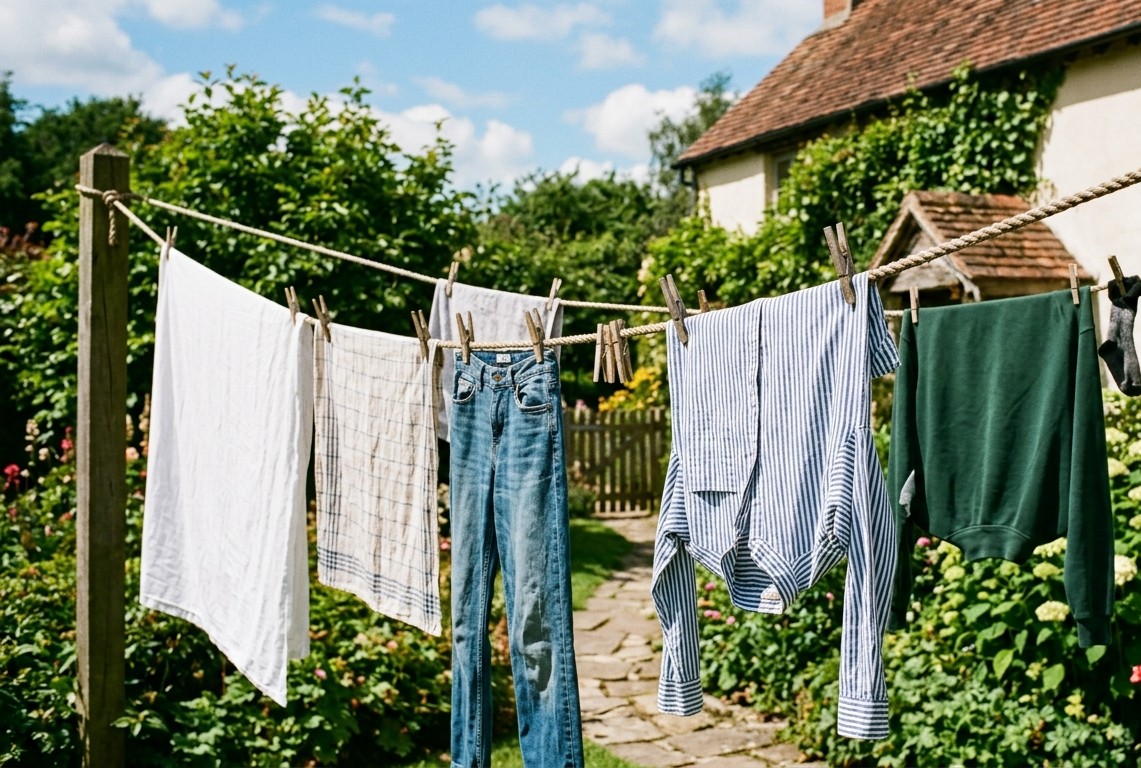 Laundry Drying Line